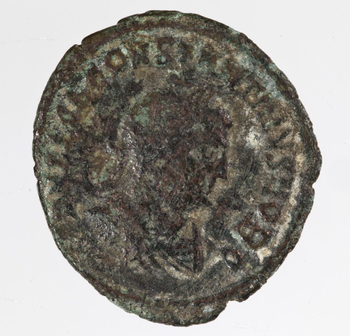 RIC VII Nicomedia 50 Licinius obverse, Bust of Constantine II, laureate, draped, cuirassed, right