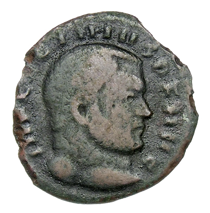 RIC VII Rome 13 Licinius obverse, Head of Licinius, right