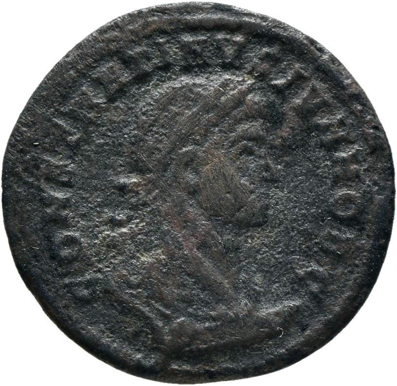RIC VII Rome 156 Licinius obverse, Bust of Constantine II, laureate, draped, cuirassed, right
