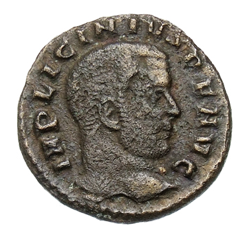 RIC VII Rome 17 Licinius obverse, Head of Licinius, right