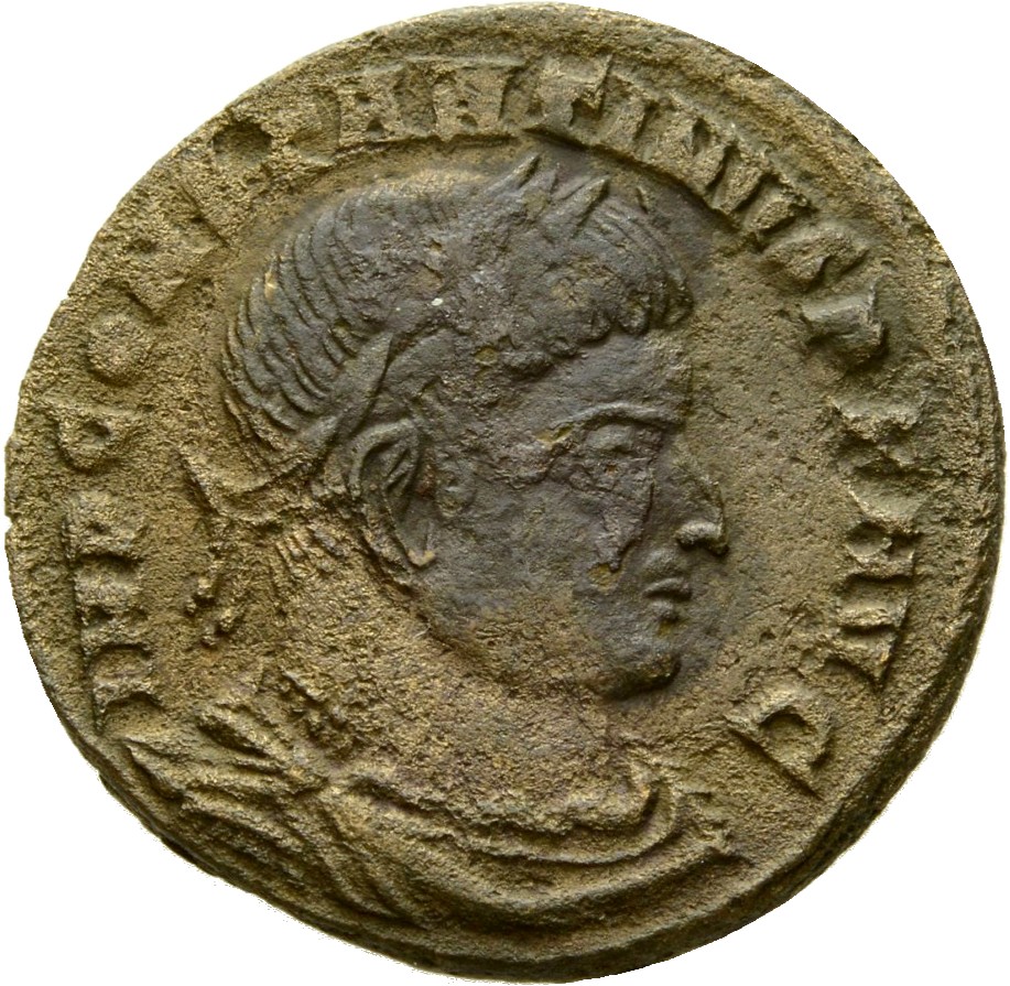 RIC VII Rome 2 Licinius obverse, Bust of Constantine I, laureate, draped, cuirassed, right