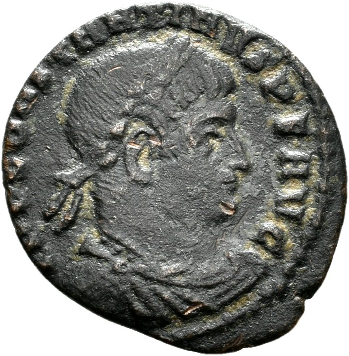 RIC VII Rome 2 Licinius obverse, Bust of Constantine I, laureate, draped, cuirassed, right