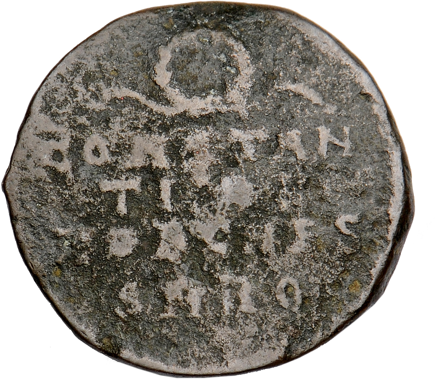 RIC VII Rome 284 Constantine I reverse, CONSTAN/TINVS/NOB CAES