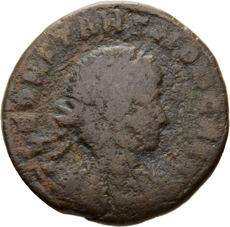 RIC VII Rome 353 Constantine I obverse, Bust of Constans, laureate, draped, cuirassed, right