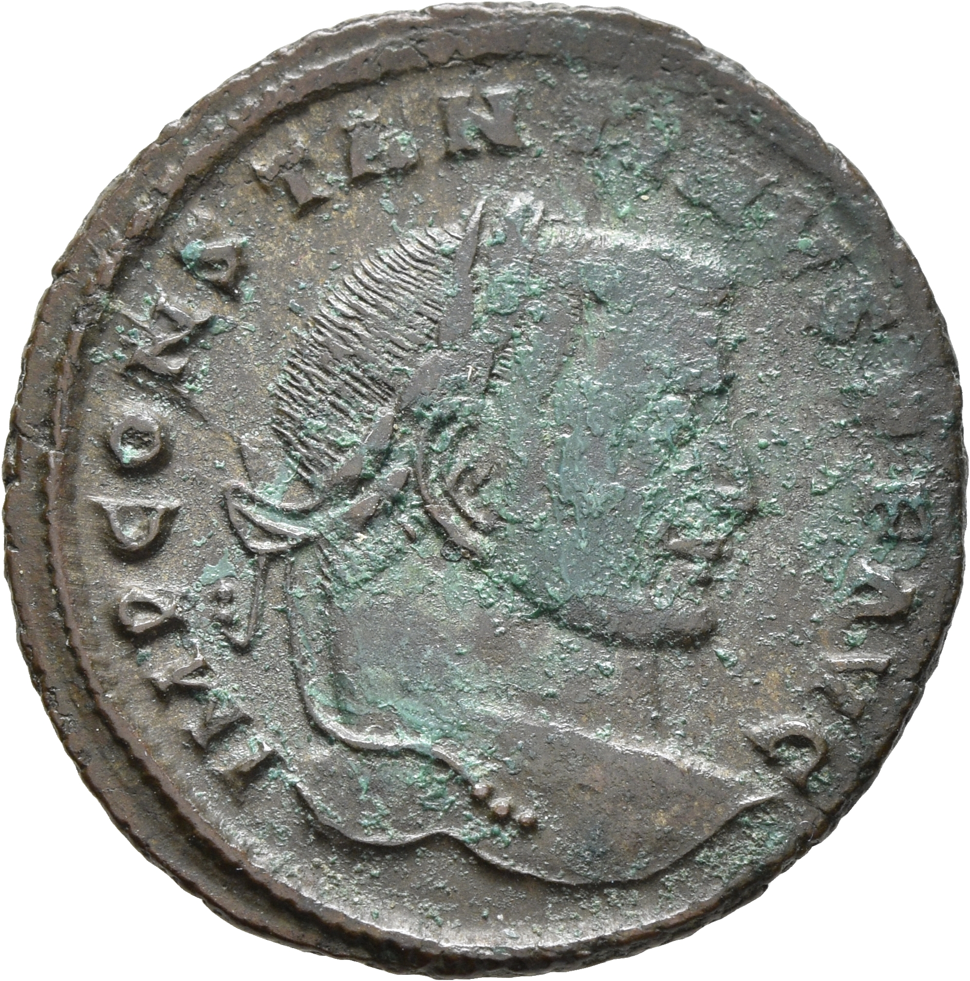 RIC VII Siscia 3 Licinius obverse, Head of Constantine I, laureate, right