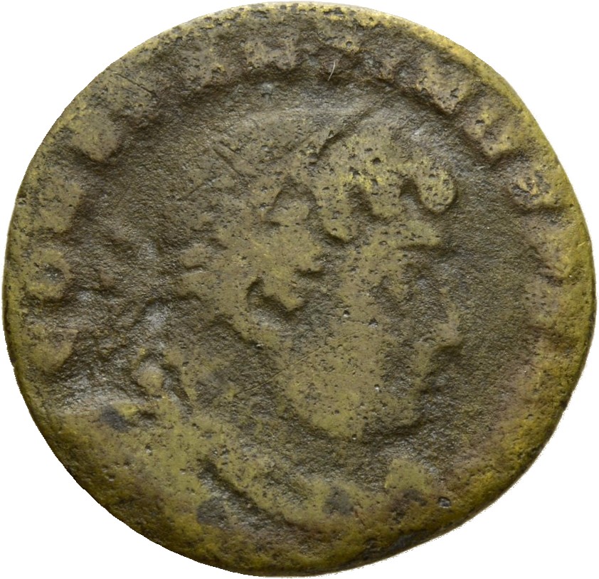 RIC VII Treveri 104 Constantine I obverse, Bust of Constantine I, laureate, draped, cuirassed, right