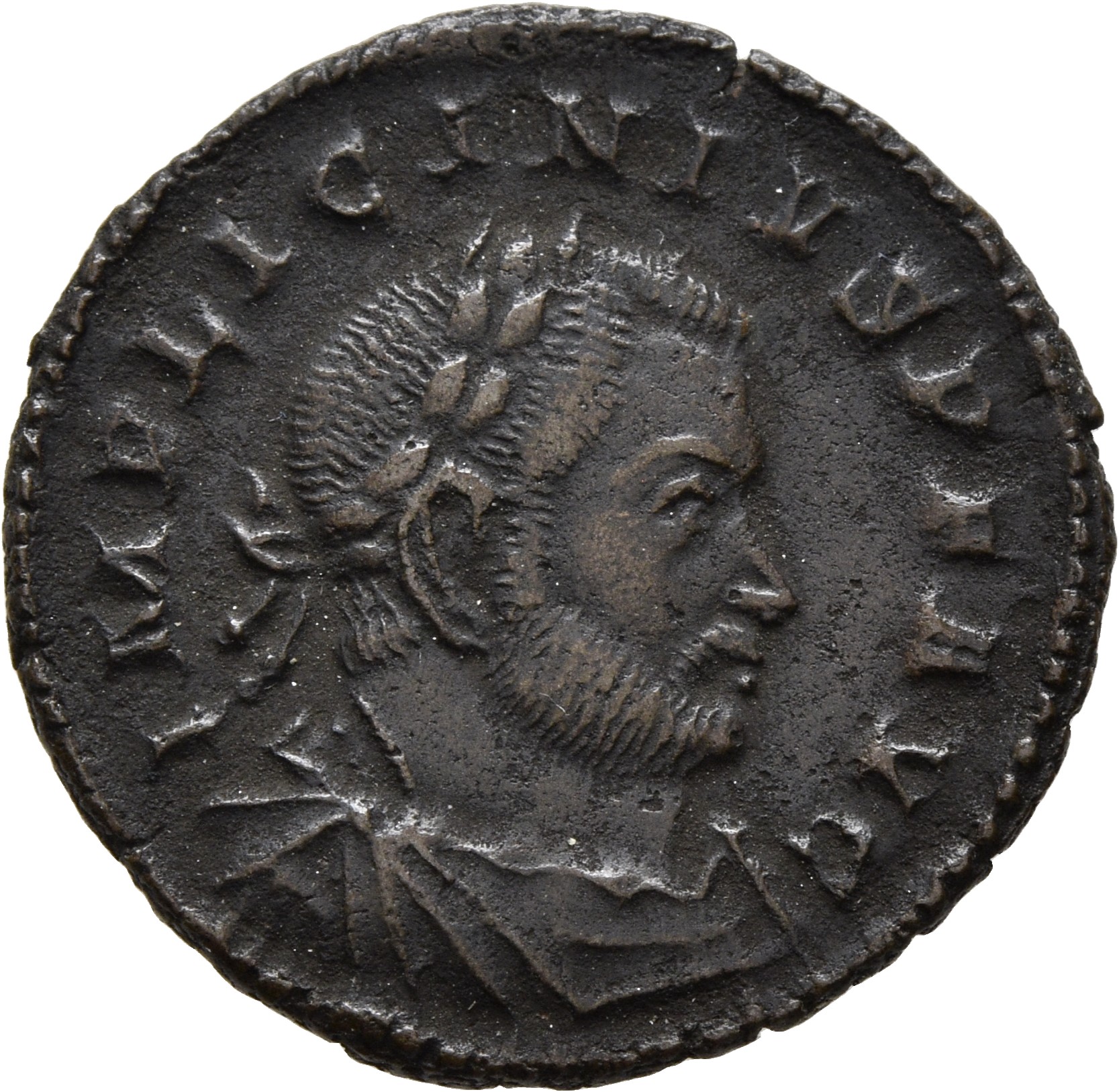 RIC VII Treveri 120 Constantine I obverse, Bust of Licinius, laureate, draped, cuirassed, right