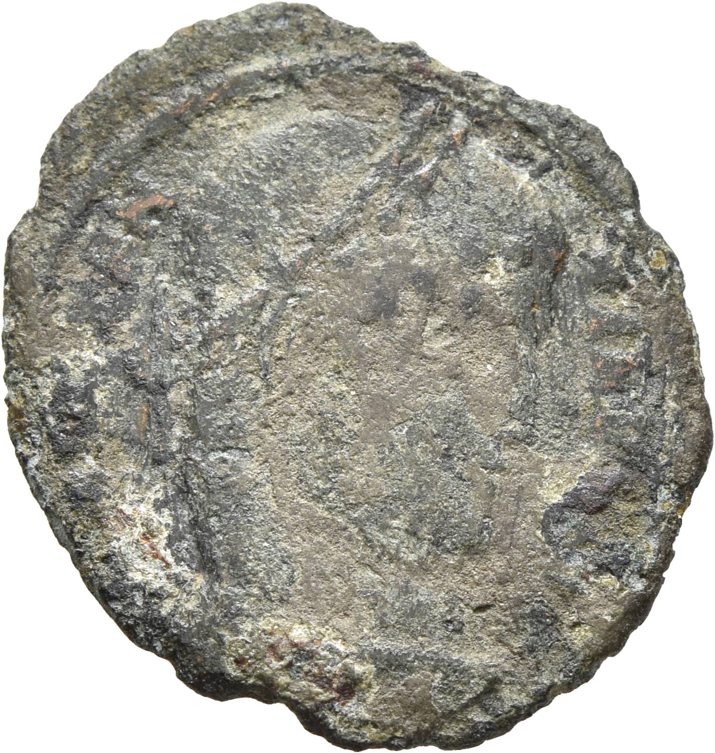 RIC VII Treveri 317 Constantine I obverse, Head of Constantine I, laureate, right