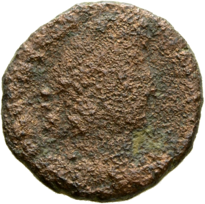 RIC VIII Antioch 190 Constantius II obverse, Bust of Constantius II, pearl-diademed, draped, cuirassed, right