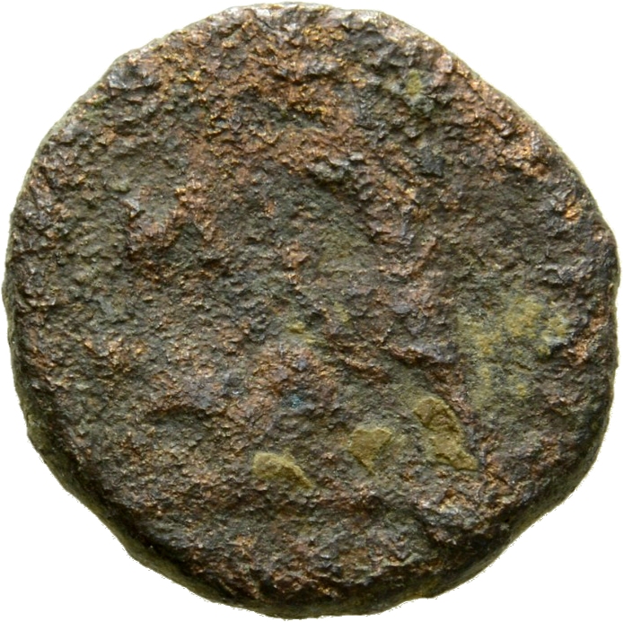 RIC VIII Antioch 190 Constantius II reverse, Soldier, helmeted, draped, cuirassed, advancing left, spearing fallen horsema...