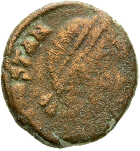 RIC VIII Antioch 191 Constantius II obverse, Bust of Constantius II, pearl-diademed, draped, cuirassed, right