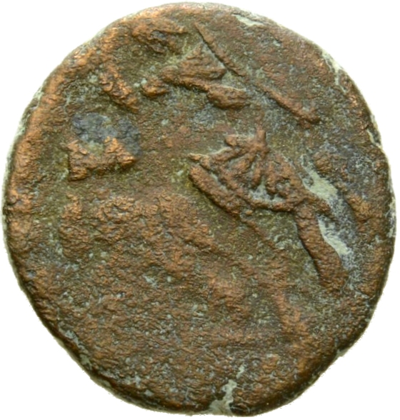 RIC VIII Antioch 191 Constantius II reverse, Soldier, helmeted, draped, cuirassed, advancing left, spearing fallen horsema...