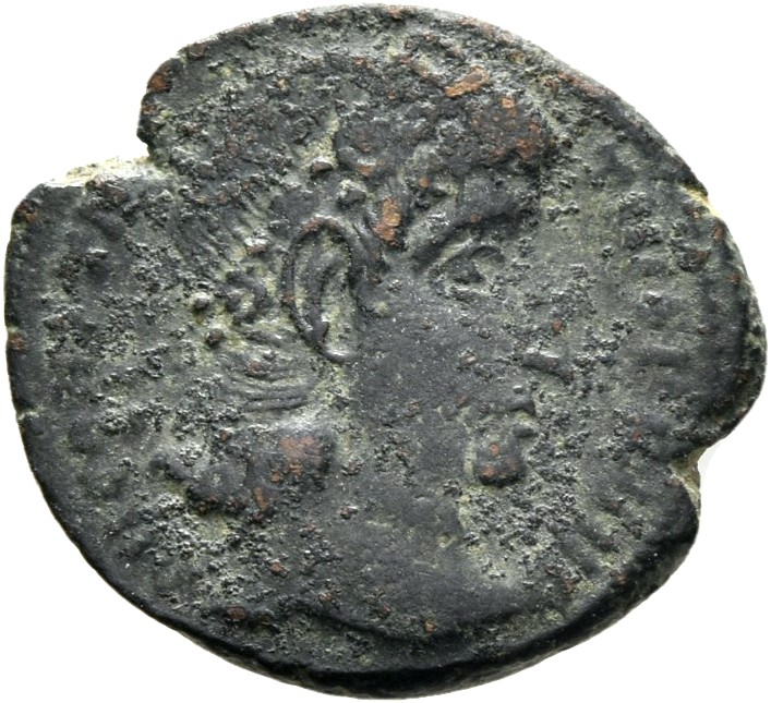 RIC VIII Cyzicus 49 Constantius II obverse, Head of Constantius II, rosette-diademed, right