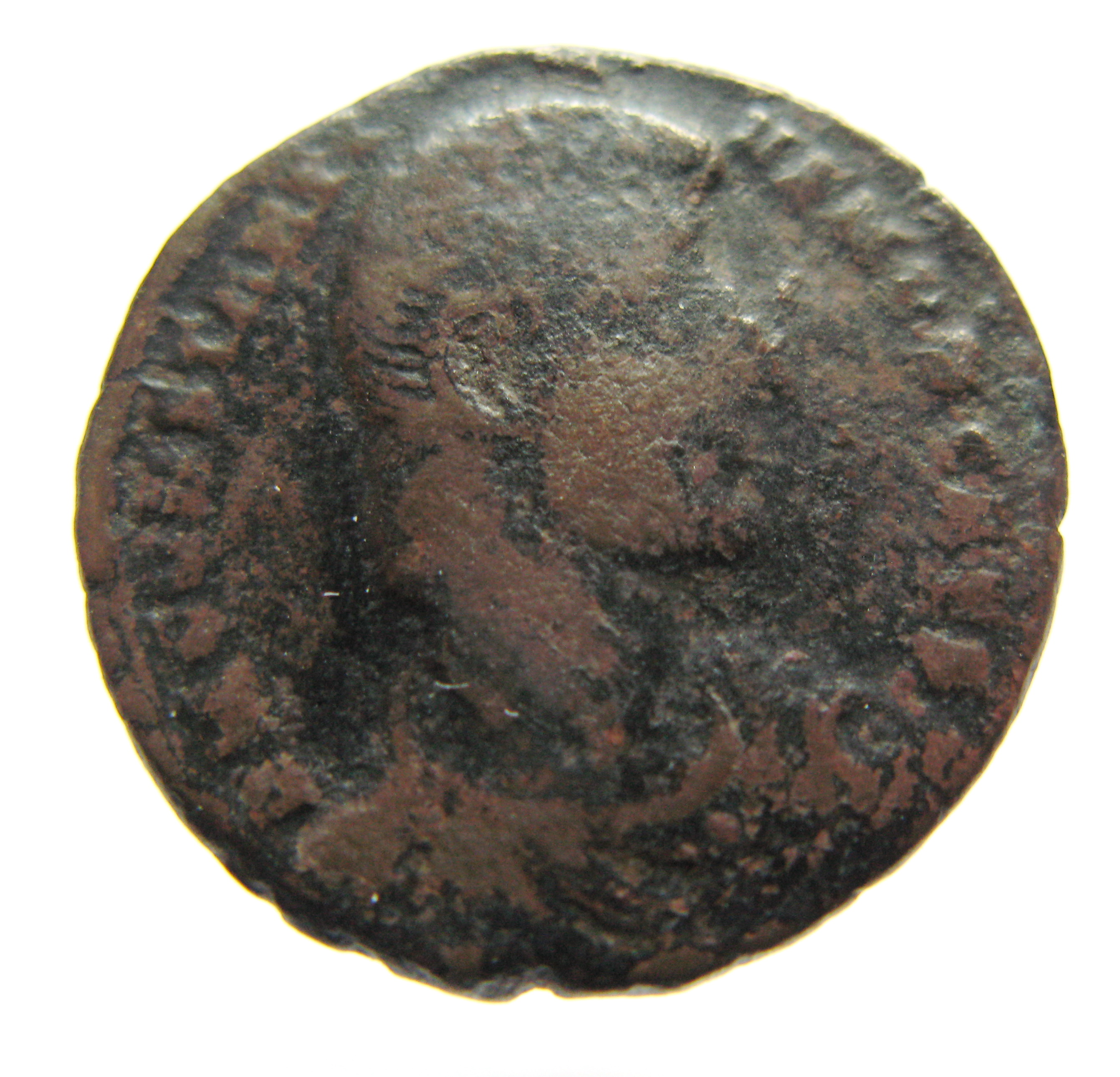 RIC VIII Thessalonica 175 Constantius II obverse, Bust of Constantius Gallus, bareheaded, draped, cuirassed, right