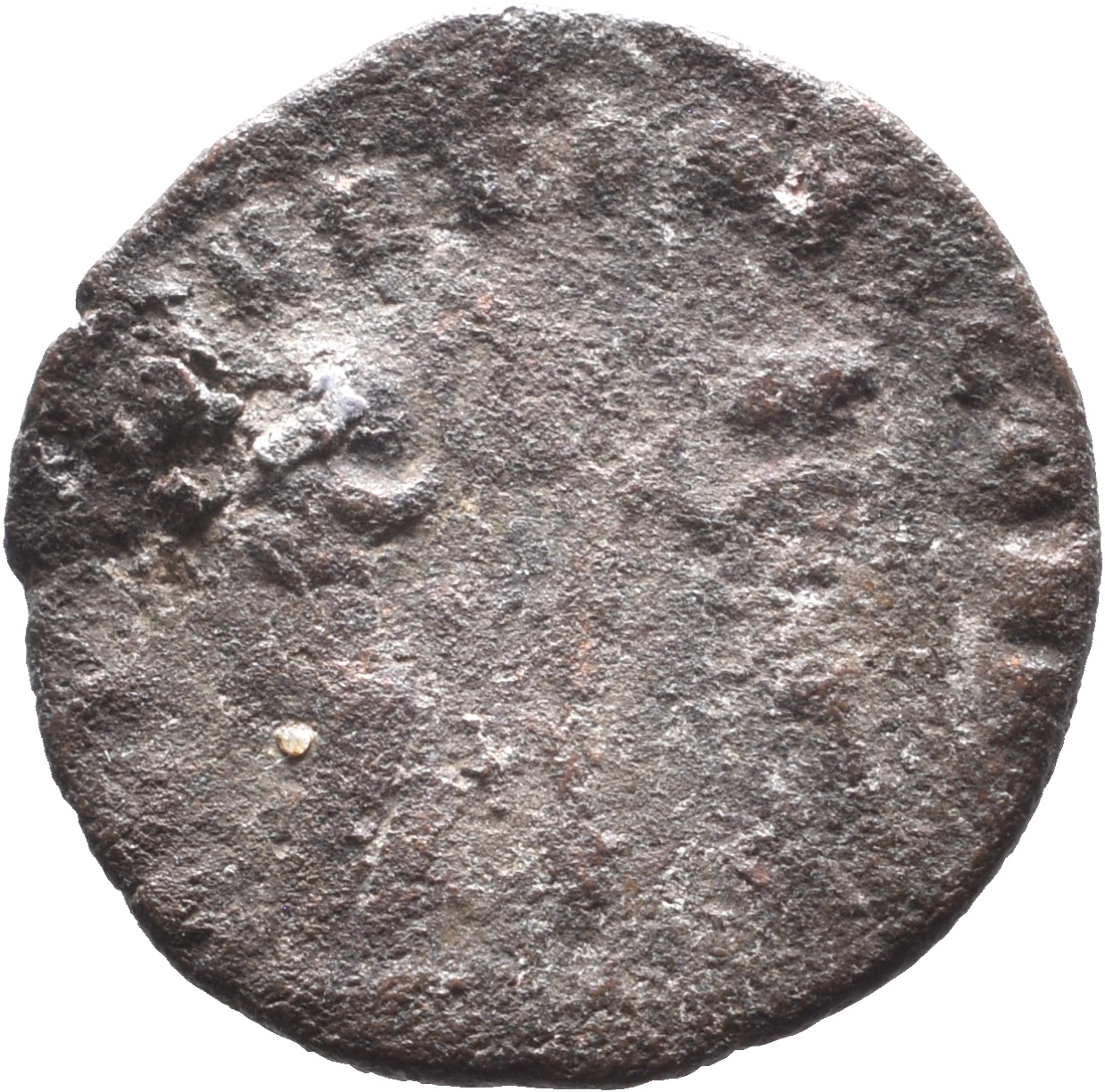 RIC VIII Treveri 205 Constans reverse, Two Victories, winged, draped, standing front, facing each other, each holding wrea...
