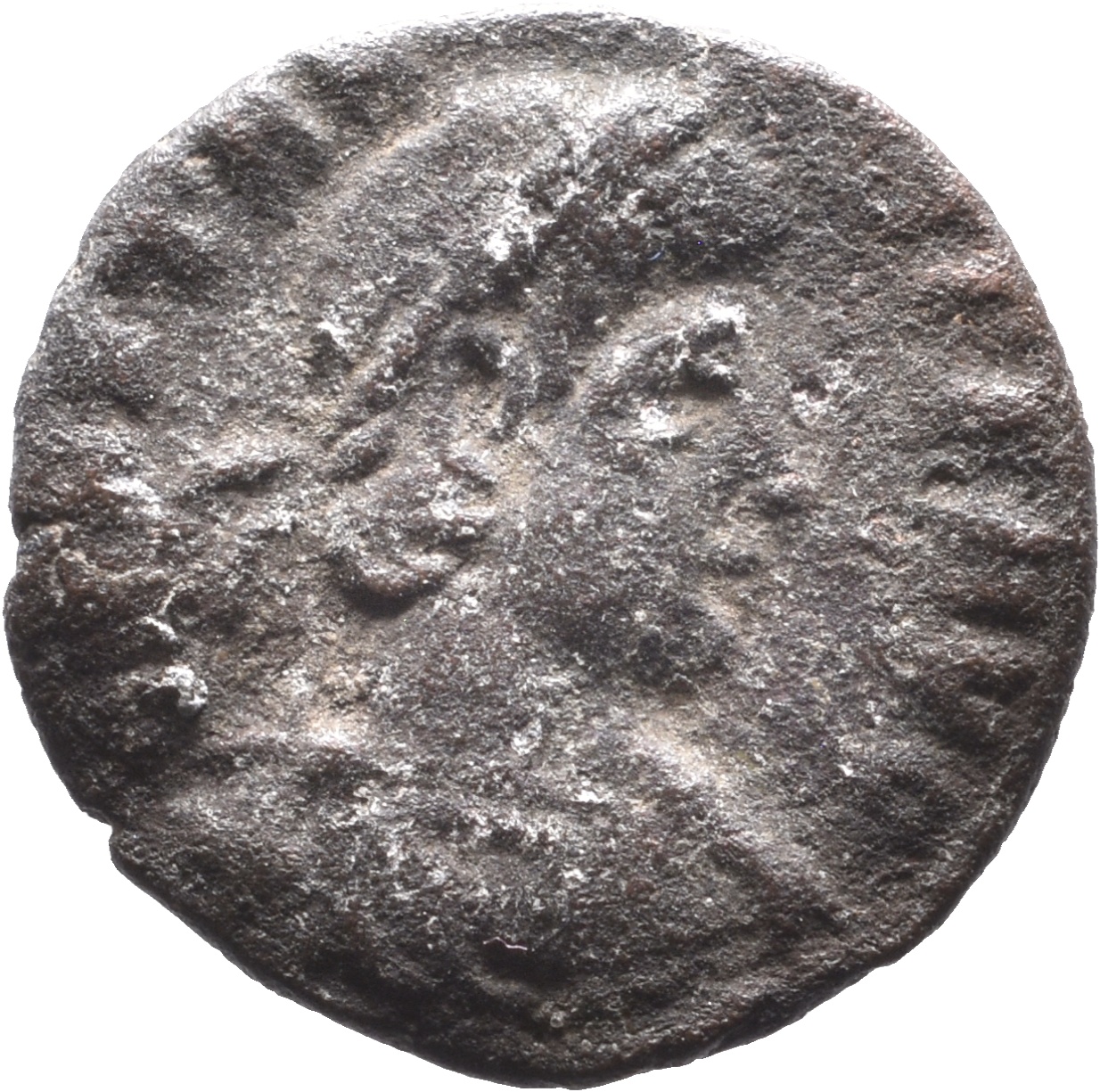 RIC VIII Treveri 205 Constans obverse, Bust of Constans, rosette-diademed, draped, cuirassed, right
