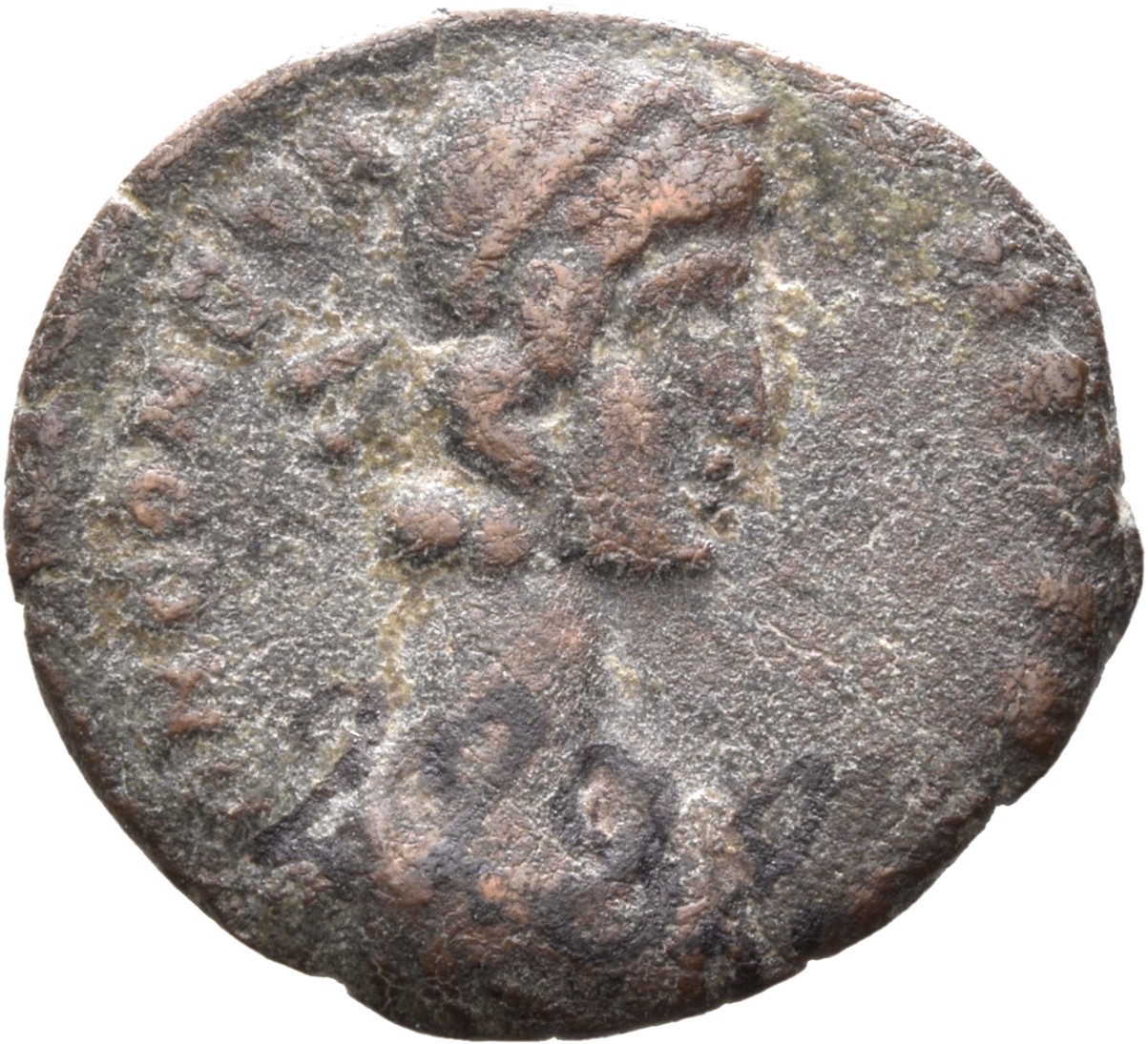 RIC VIII Treveri 234 Constans obverse, Bust of Constans, pearl-diademed, draped, cuirassed, right
