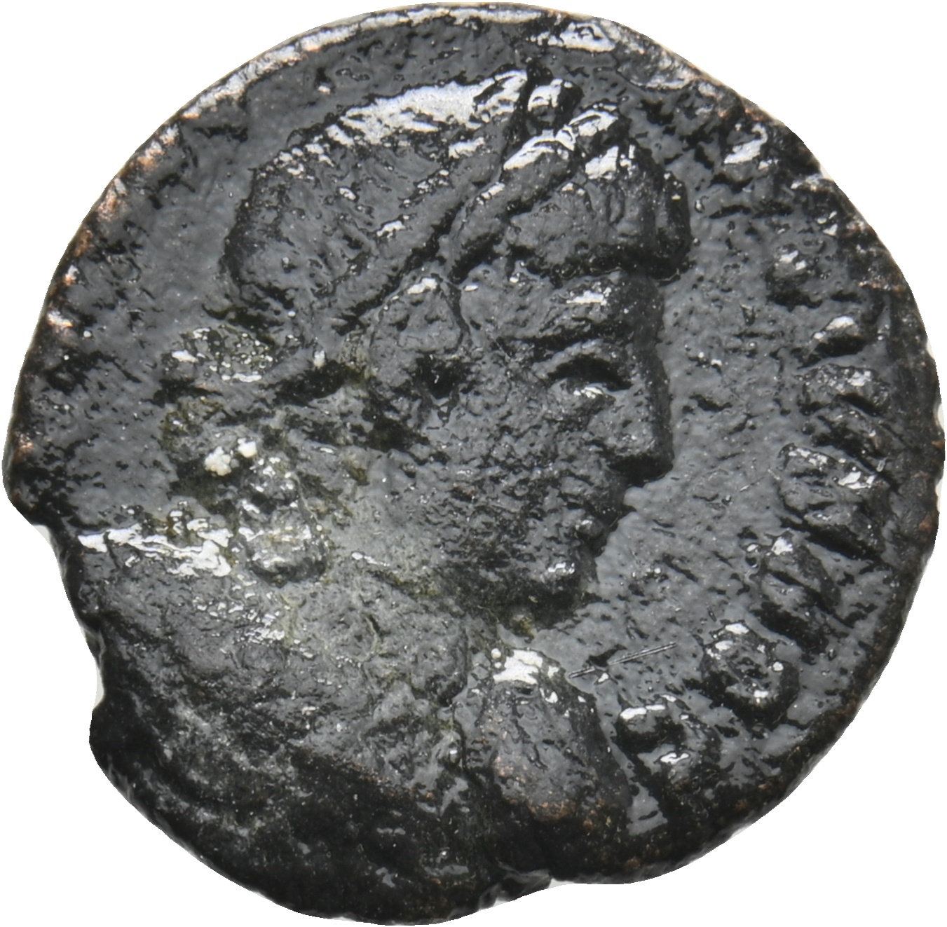 RIC VIII Treveri 71 Constantine II obverse, Bust of Constantius II, laureate, draped, cuirassed, right