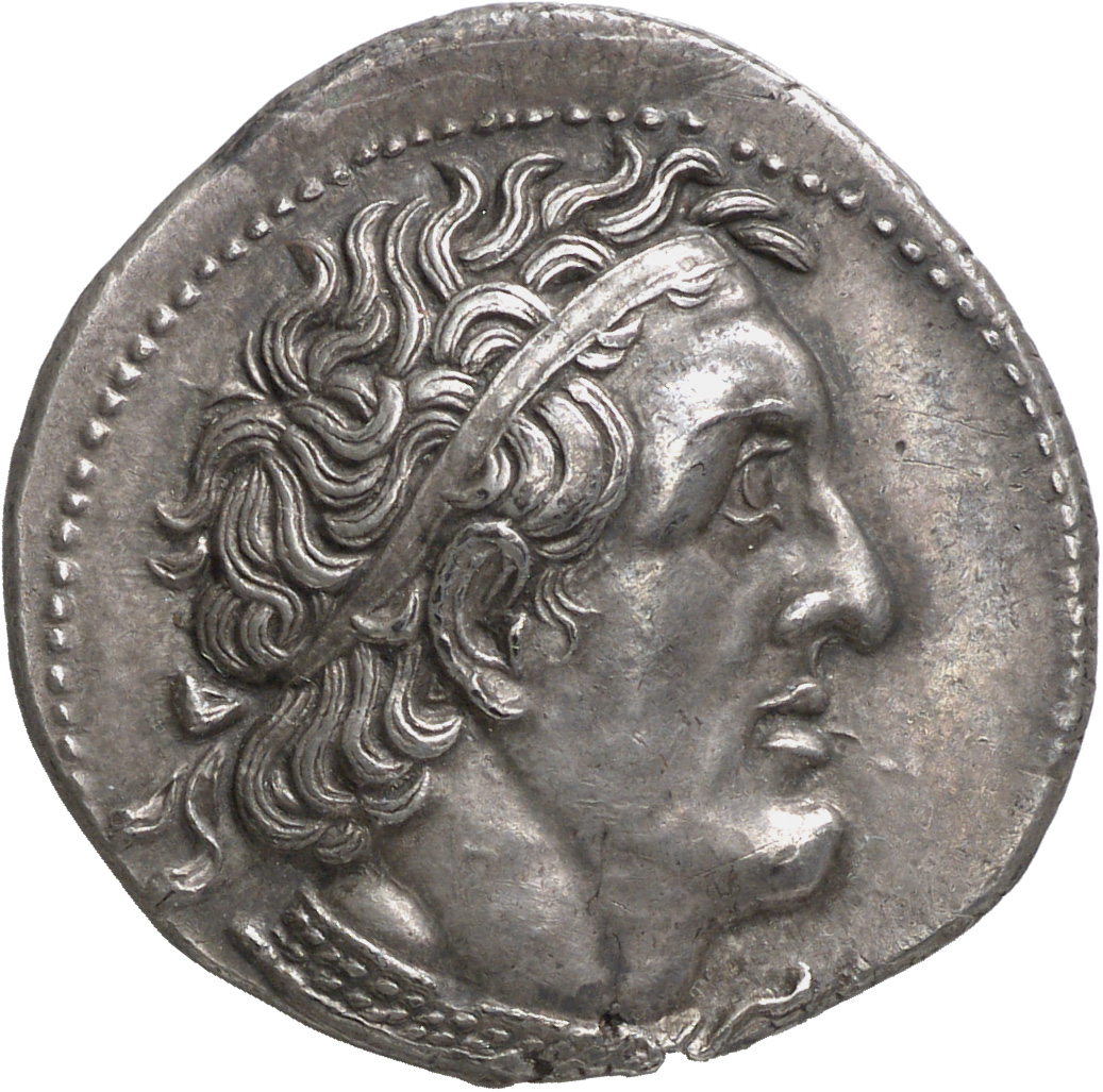 LORBER Coins of the Ptolemaic Empire Vol. I, Part 1, no. 168 Ptolemy I obverse, Diademed Head of Ptolemy I right, aegis ti...