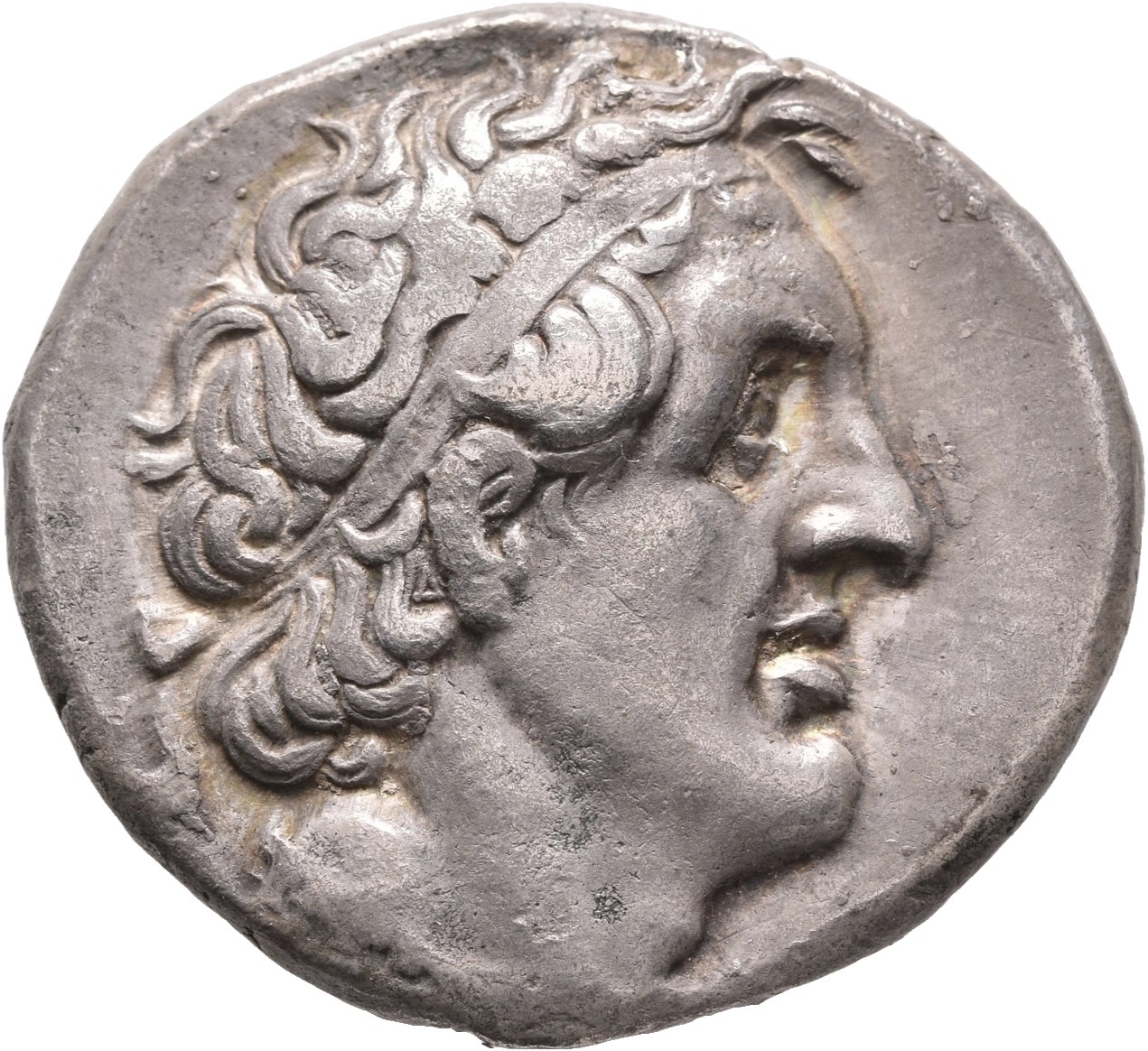 LORBER Coins of the Ptolemaic Empire Vol. I, Part 1, no. 173 Ptolemy I obverse, Diademed Head of Ptolemy I right, aegis ti...