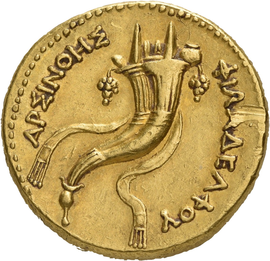 LORBER Coins of the Ptolemaic Empire Vol. I, Part 1, no. 387 Ptolemy II reverse, Eagle with closed wings standing left on ...