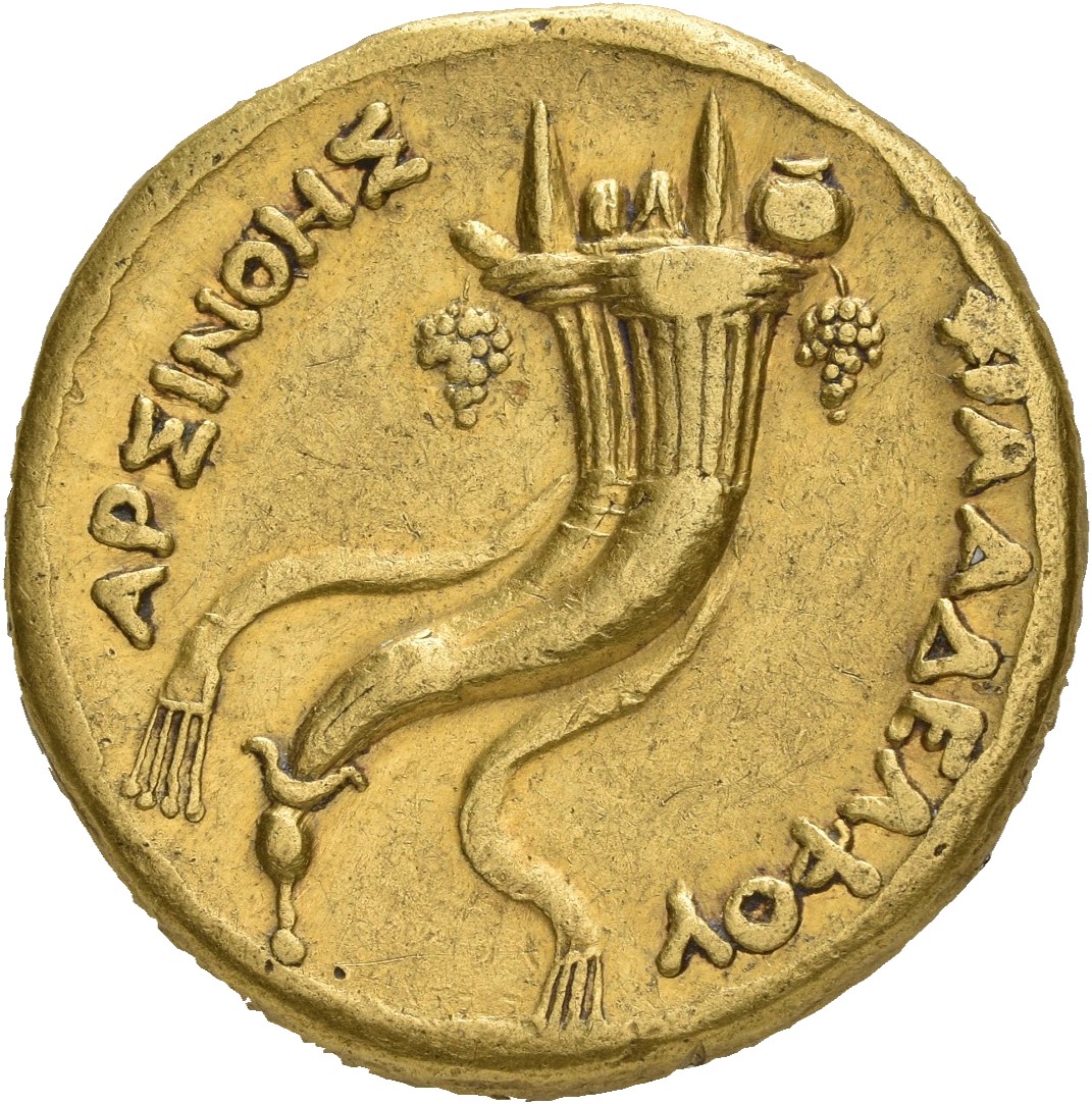 LORBER Coins of the Ptolemaic Empire Vol. I, Part 1, no. 388 Ptolemy II reverse, Eagle with closed wings standing left on ...