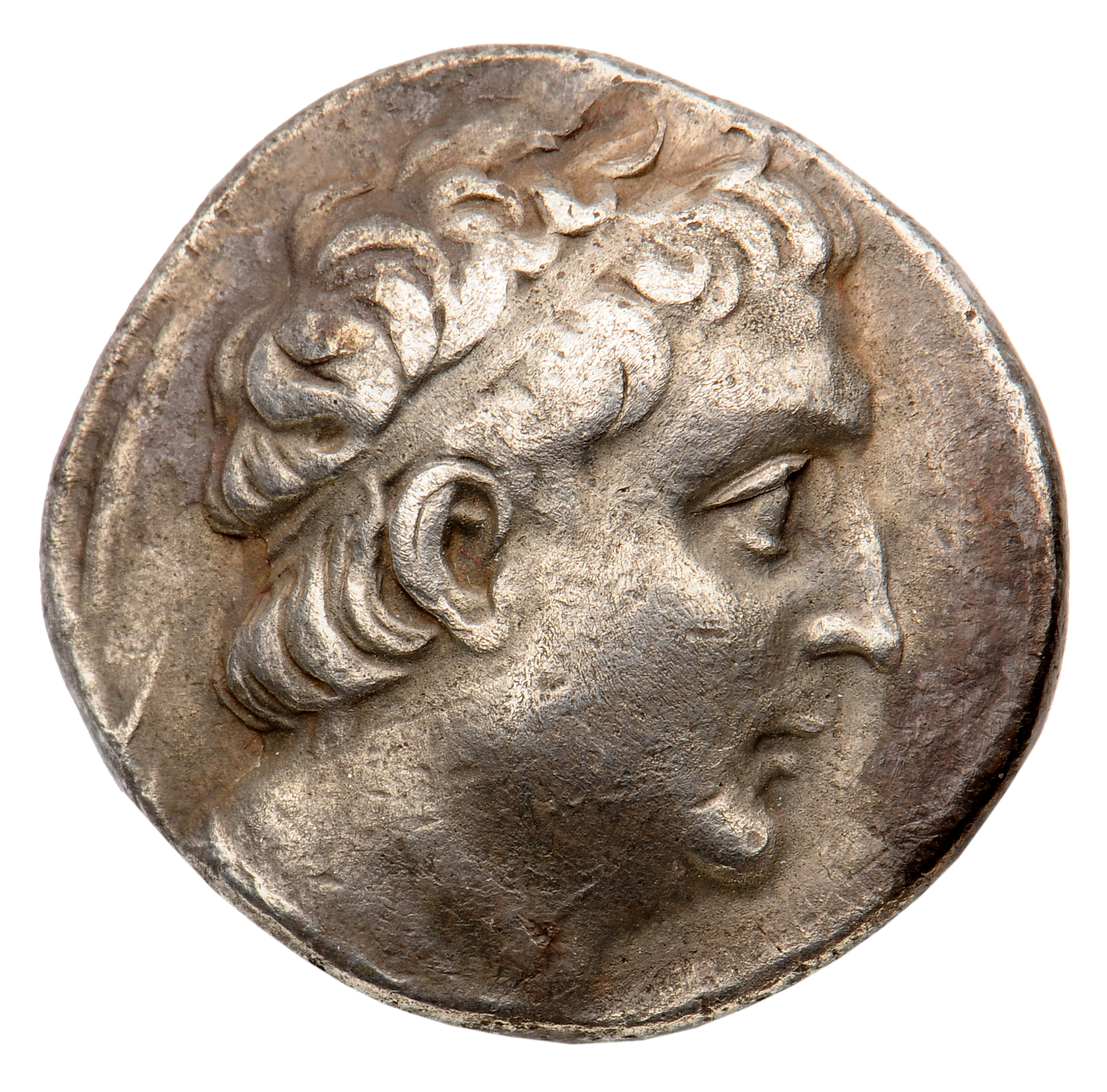LORBER Coins of the Ptolemaic Empire Vol. I, Part 1, no. 402 Ptolemy II obverse, Diademed Head of Ptolemy II right, aegis ...