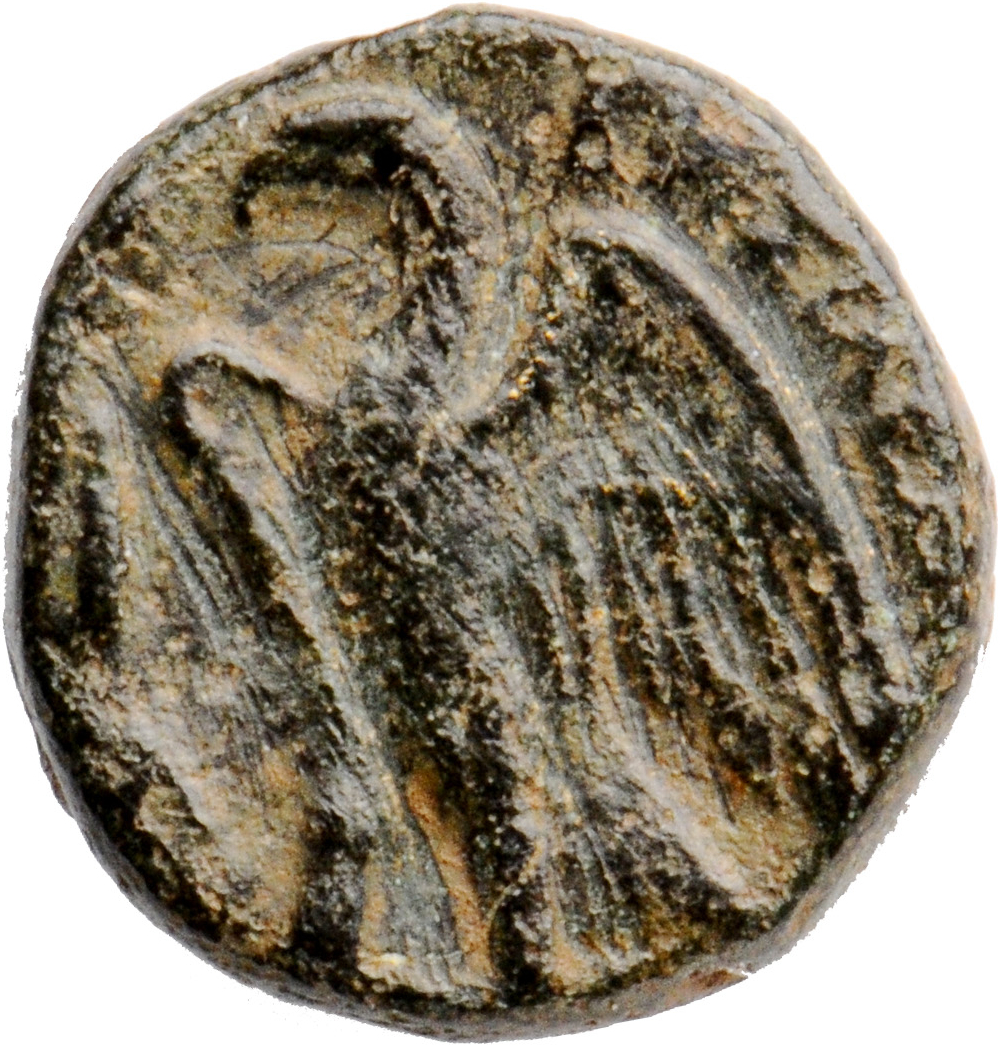 LORBER Coins of the Ptolemaic Empire Vol. I, Part II, no. B133 Ptolemy I reverse, Eagle with spread wings standing left on...