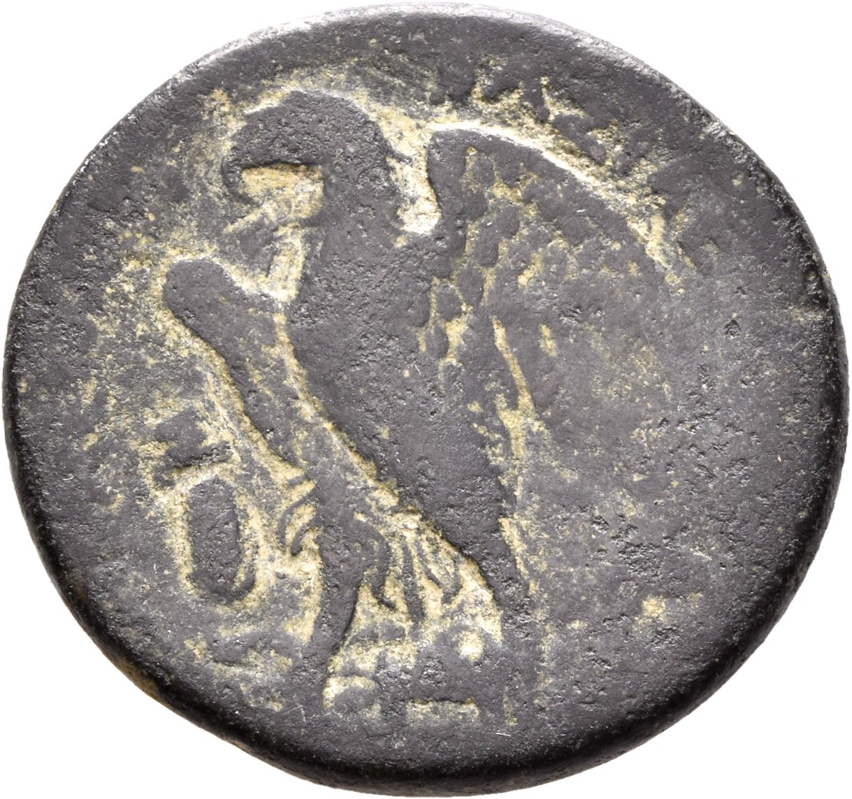 LORBER Coins of the Ptolemaic Empire Vol. I, Part II, no. B174 Ptolemy II reverse, Eagle with spread wings standing left o...