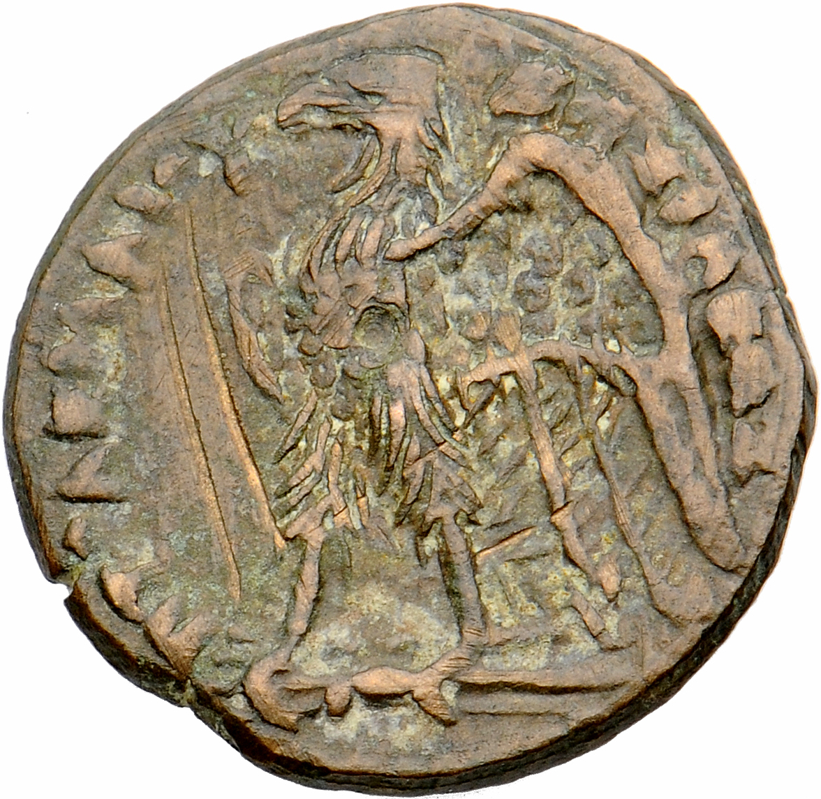 LORBER Coins of the Ptolemaic Empire Vol. I, Part II, no. B207 Ptolemy II reverse, Eagle with spread wings standing left o...