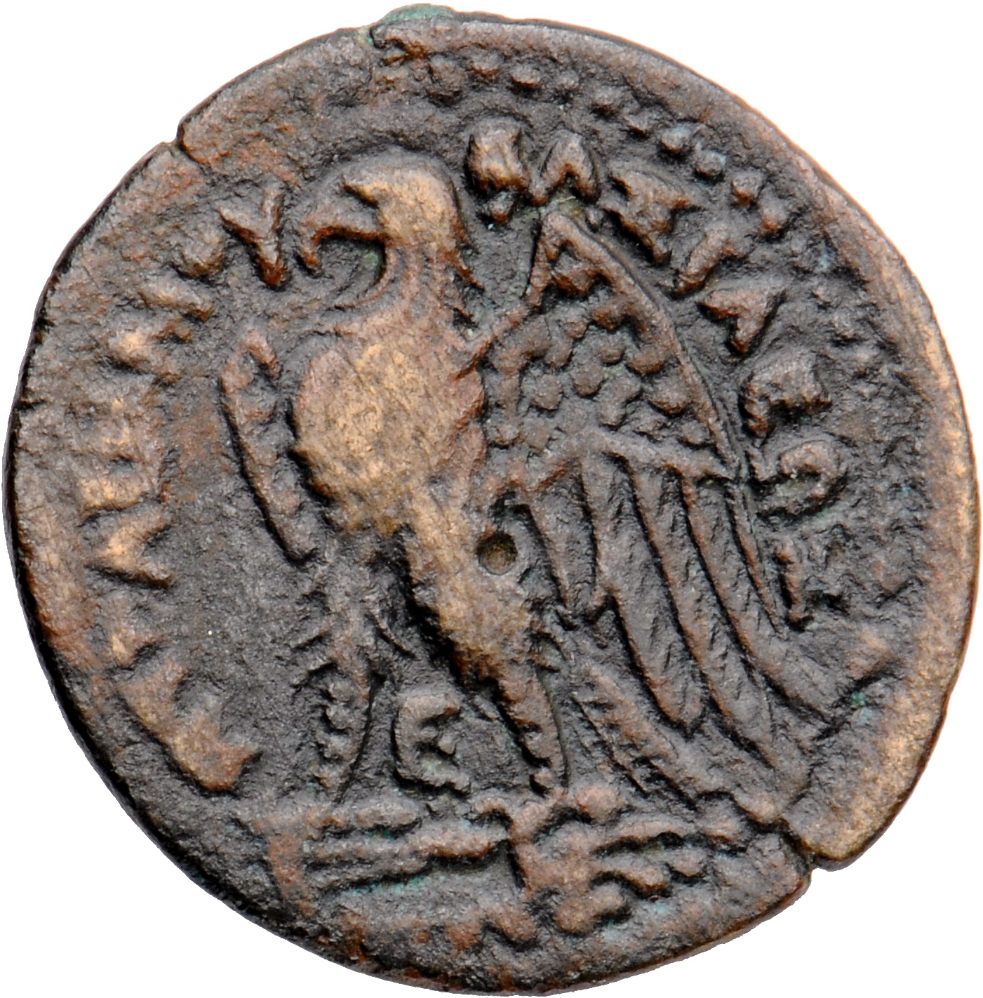 LORBER Coins of the Ptolemaic Empire Vol. I, Part II, no. B227a Ptolemy II reverse, Eagle with spread wings standing left ...