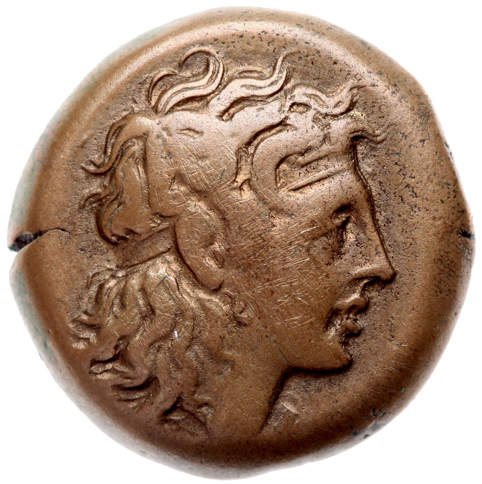 LORBER Coins of the Ptolemaic Empire Vol. I, Part II, no. B24 Ptolemy I obverse, Head of deified Alexander right wearing m...