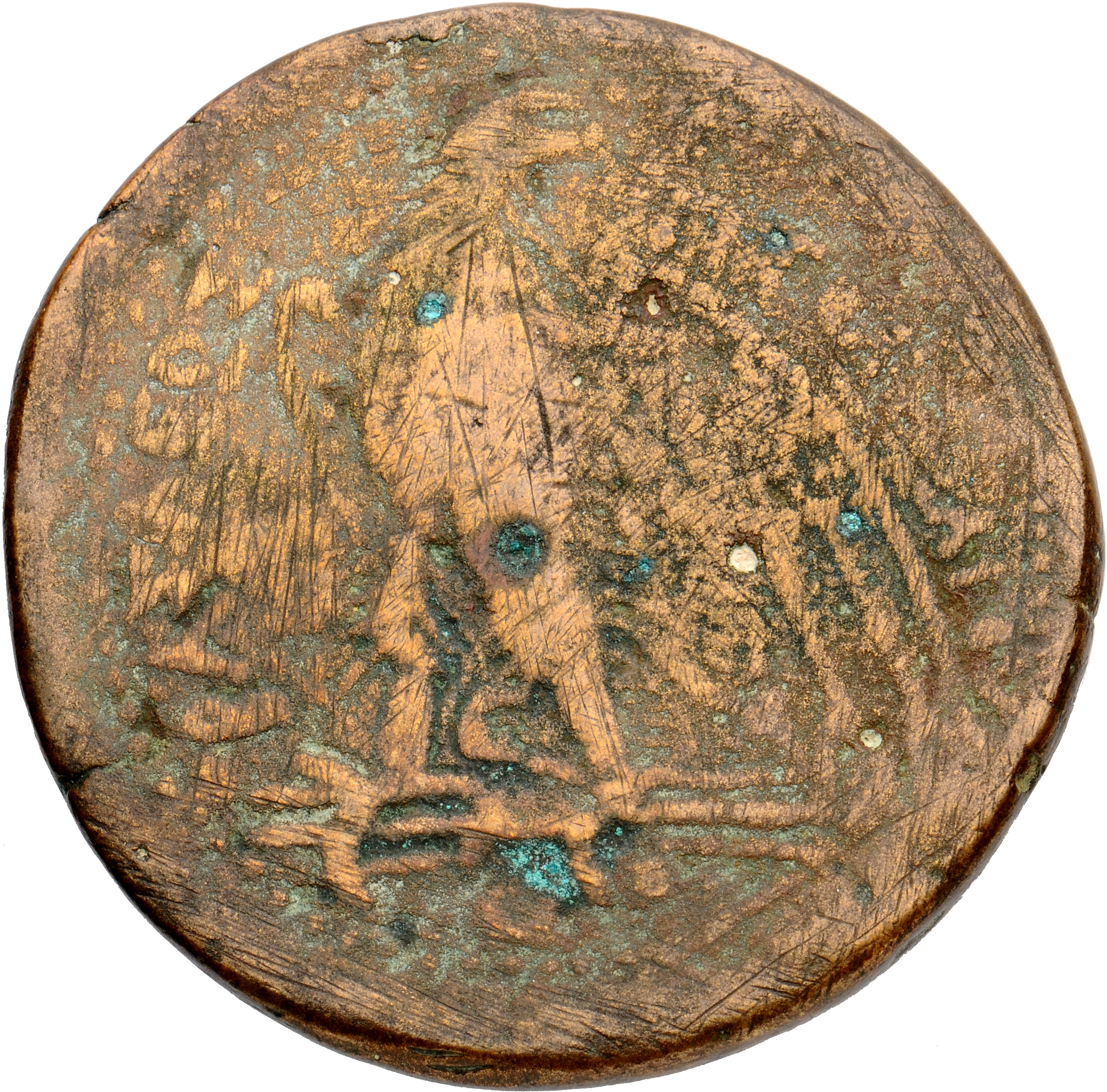 LORBER Coins of the Ptolemaic Empire Vol. I, Part II, no. B377 Ptolemy III reverse, Eagle with spread wings standing left ...
