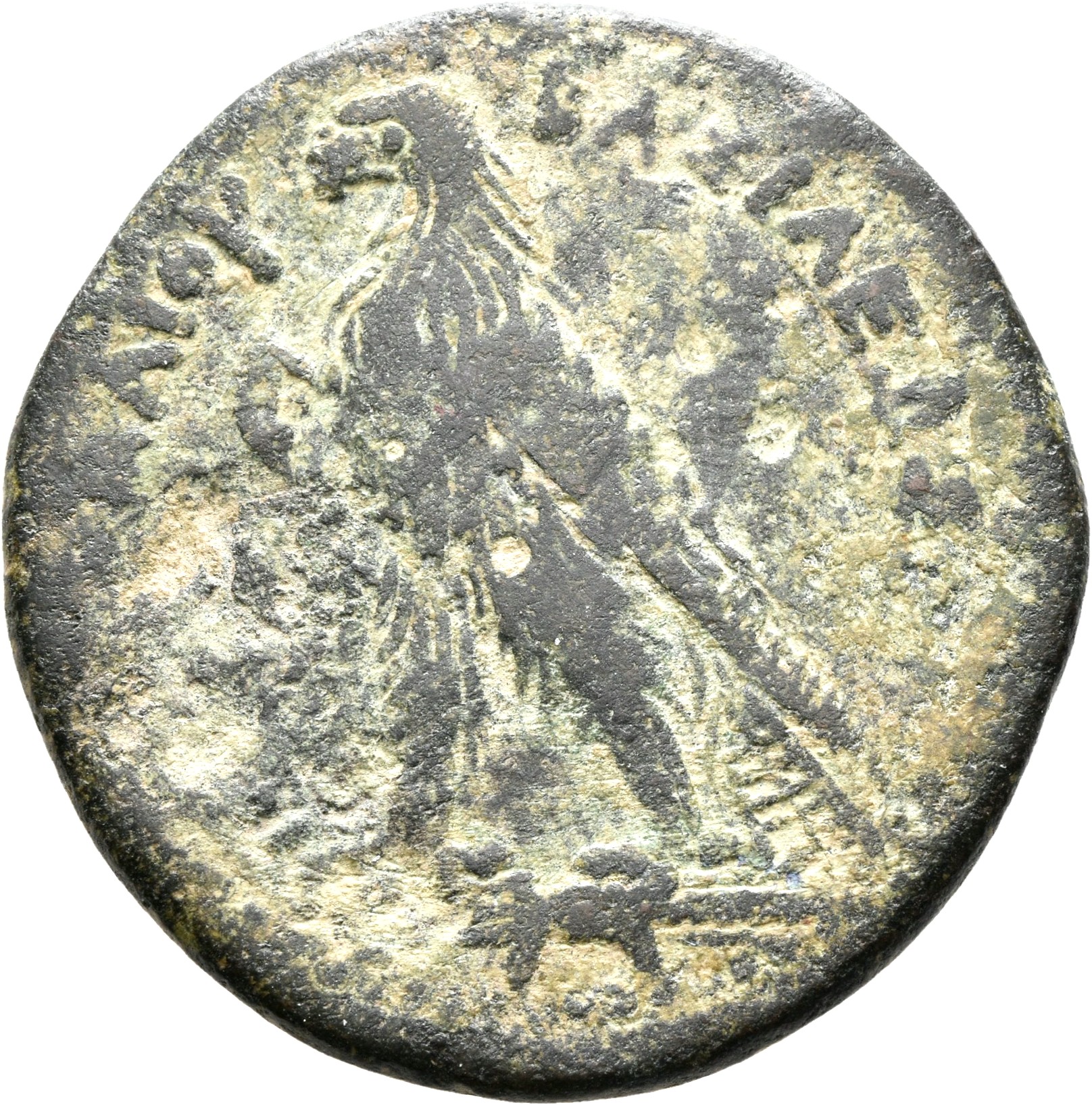 LORBER Coins of the Ptolemaic Empire Vol. I, Part II, no. B439 Ptolemy III reverse, Eagle with closed wings standing left ...