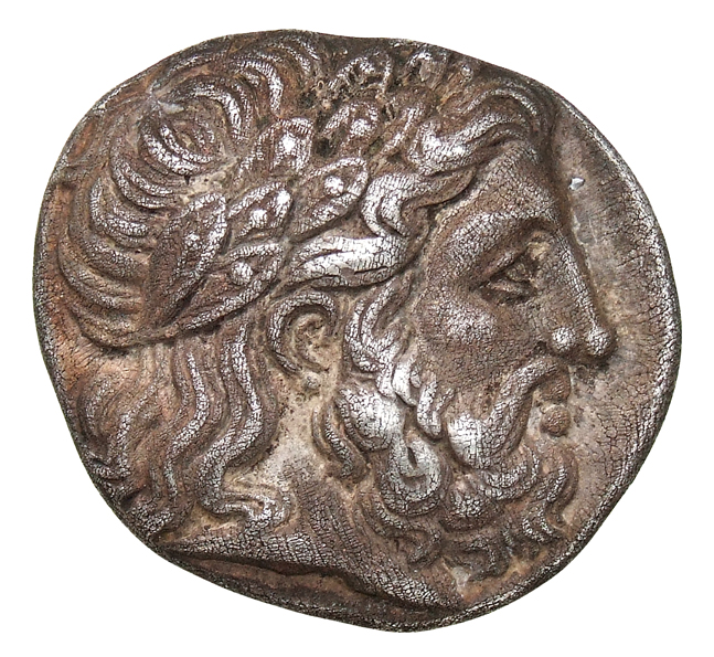 PRICE LeRider Philip II 2.200 Alexander III obverse, Laureate head of Zeus to right