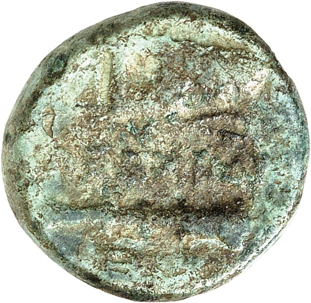 PRICE 2551 Alexander III reverse — Bow in bow-case and club