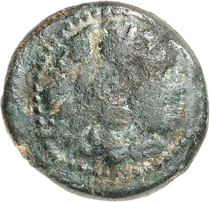 PRICE 313 Alexander III obverse — Head of beardless Heracles right wearing lion skin headdress