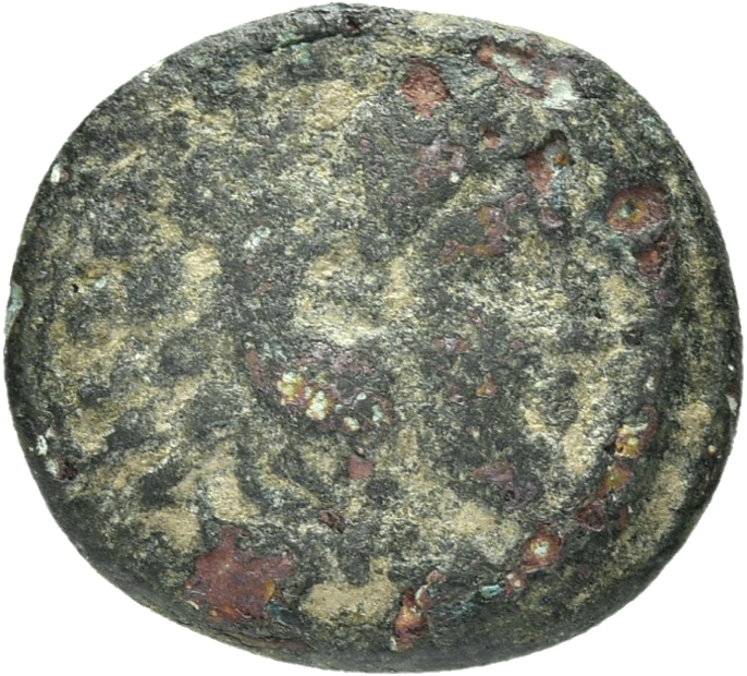 PRICE 314 Alexander III obverse, Head of beardless Heracles right wearing lion skin headdress