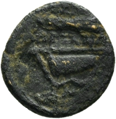 PRICE 3147 Alexander III reverse — Quiver on bow and club