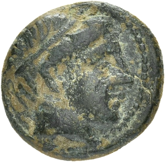 PRICE 340 Alexander III obverse, Young male head wearing diadem right