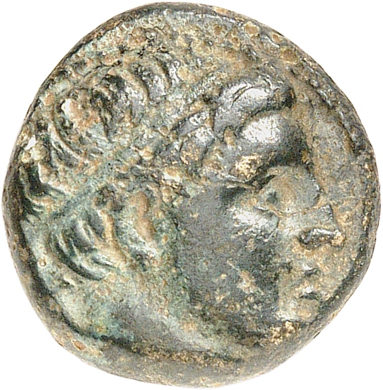 PRICE 343 Alexander III obverse, Young male head wearing diadem right