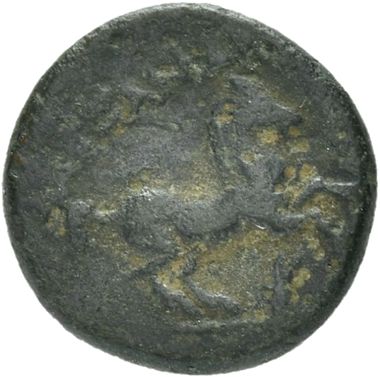 PRICE 346 Alexander III reverse, Horse galloping right