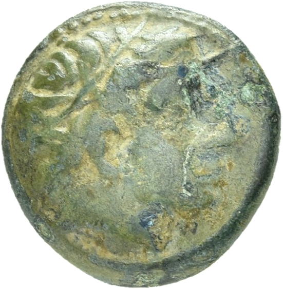 PRICE 369 Alexander III obverse, Young male head wearing diadem right