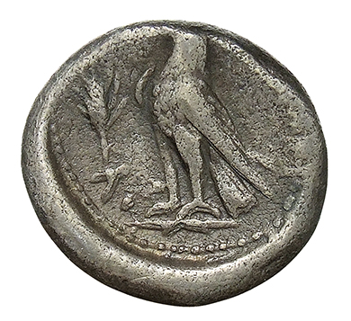PRICE 40A Alexander III reverse — Eagle left, standing on thunderbolt
