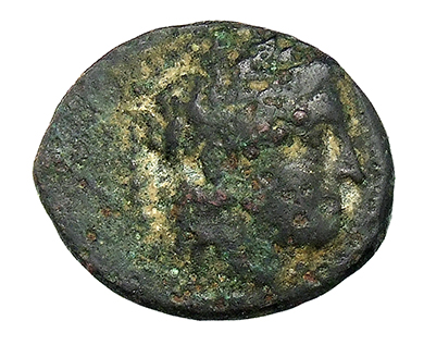 PRICE 56 Alexander III obverse, Head of Apollo right