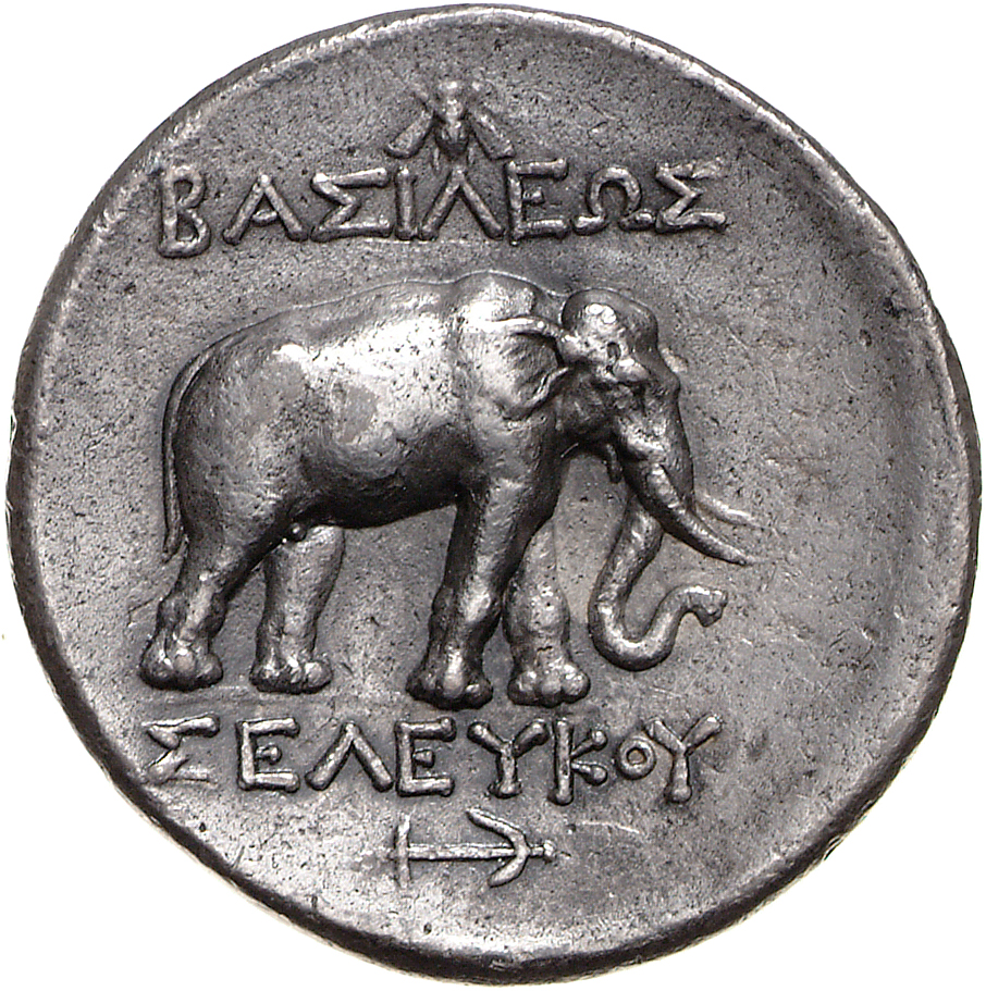 HOUGHTON Seleucid Coins (part 1) 1.1 Seleucus I reverse, Elephant walking right