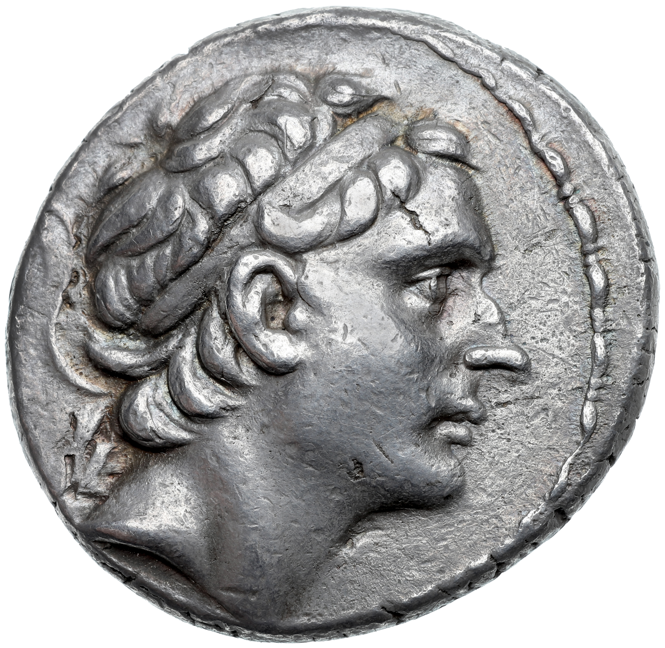HOUGHTON Seleucid Coins (part 1) 1044.2 Antiochus III obverse, Diademed head of Antiochus III right (Type Cii)