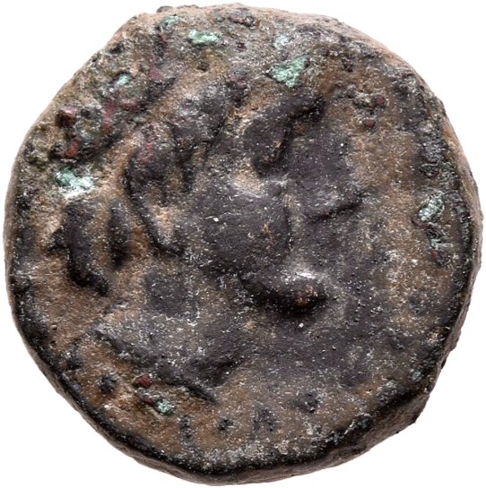 HOUGHTON Seleucid Coins (part 1) 1052 Antiochus III obverse, Laureate head of Antiochus III right,  as Apollo