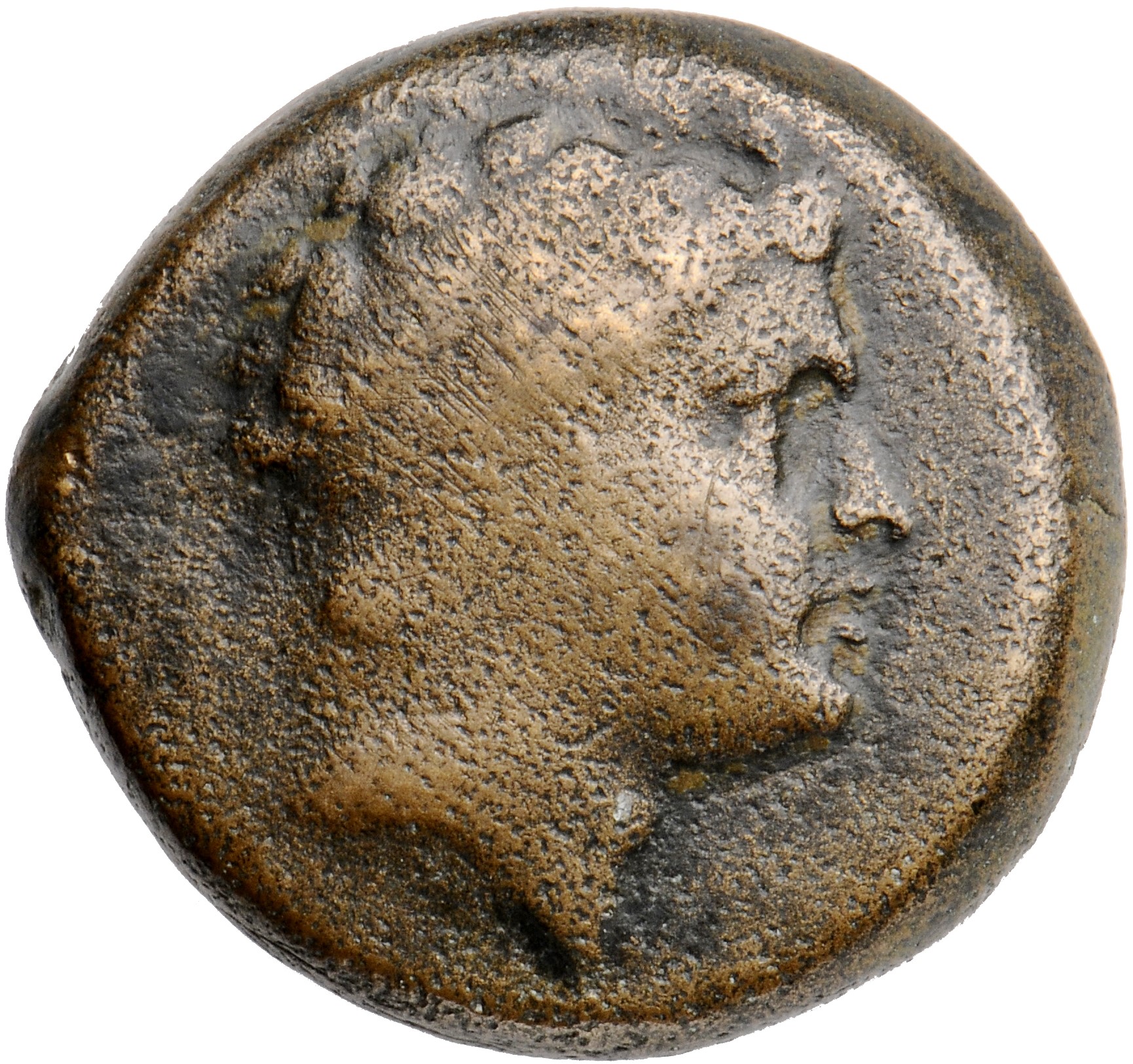HOUGHTON Seleucid Coins (part 1) 1084a Antiochus III obverse, Laureate head of Antiochus III right,  as Apollo