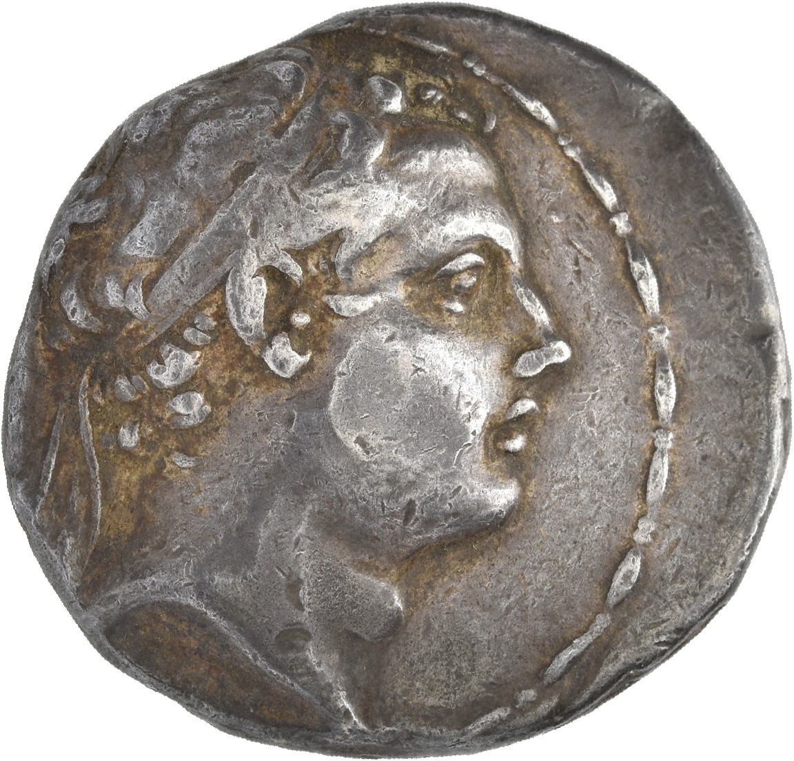 HOUGHTON Seleucid Coins (part 2) 1395.2b Antiochus IV obverse, Diademed head of Antiochus IV right